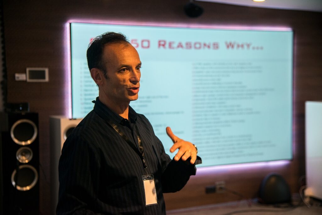 Anthony Grimani Conference at DesignLab Offices