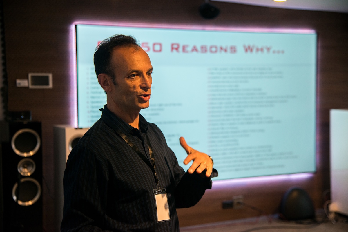 Specialized Marketing for AV Companies 28 Anthony Grimani Conference at DesignLab Offices