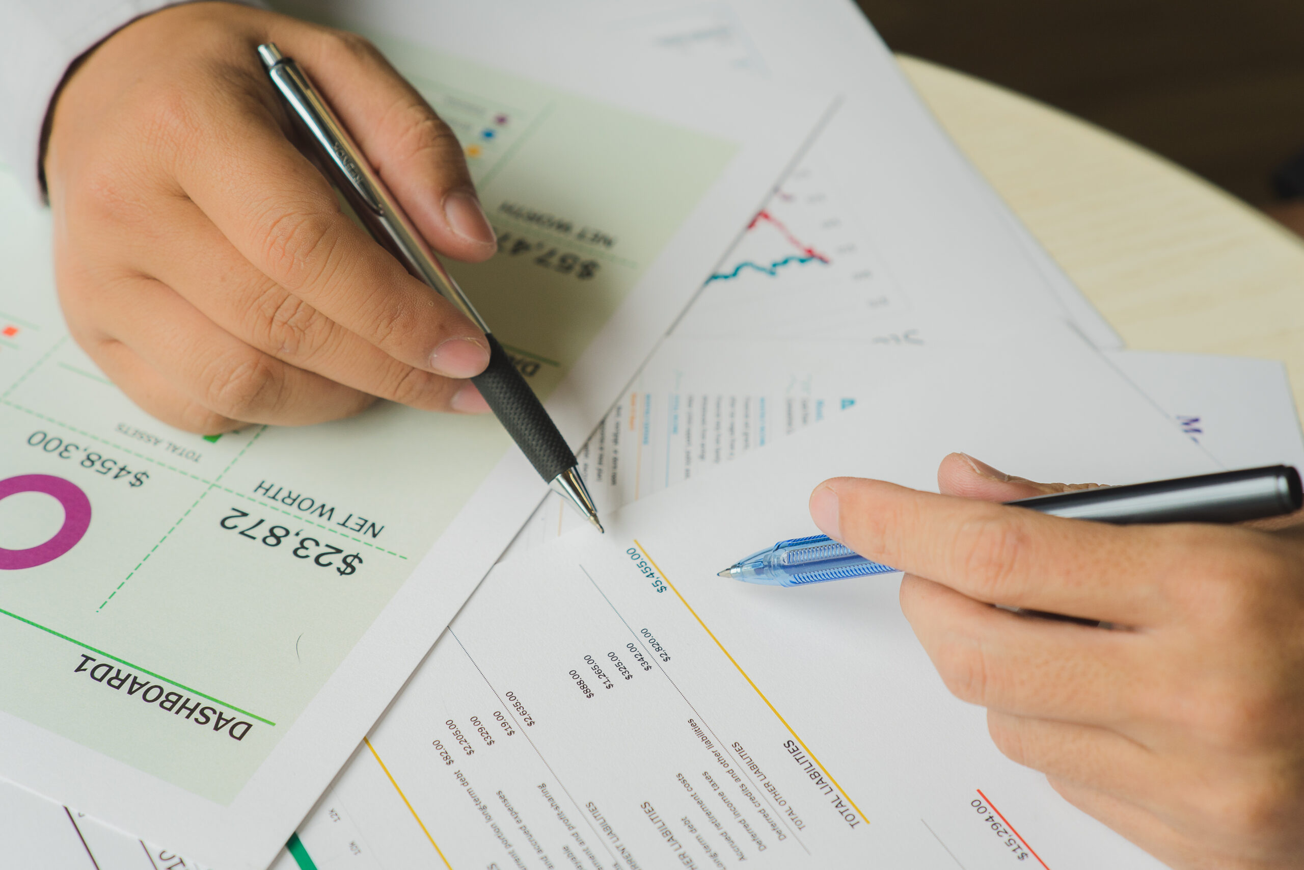 Team reviewing SEO-optimized case studies and project writeups that clearly communicate services and locations